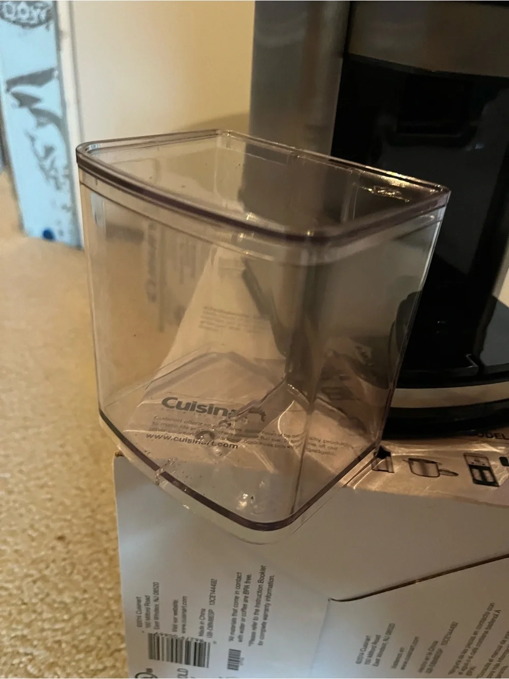 Cuisinart Black and Stainless Supreme Grind Automatic Burr Mill